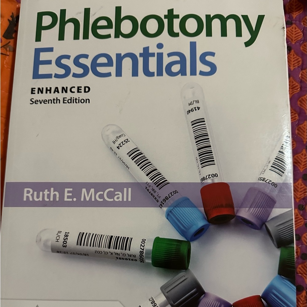 Phlebotomy essentials handbook